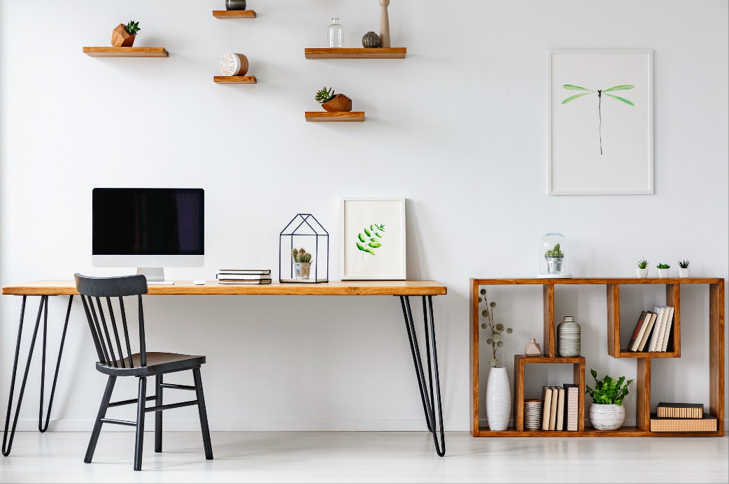How to add colour to your home office