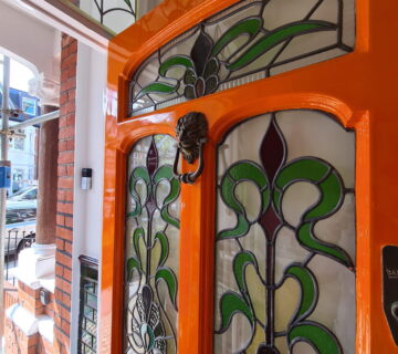 Top five colours to paint your front door