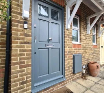 Can I spray front door