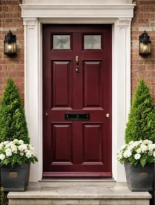 Rich Burgundy Red