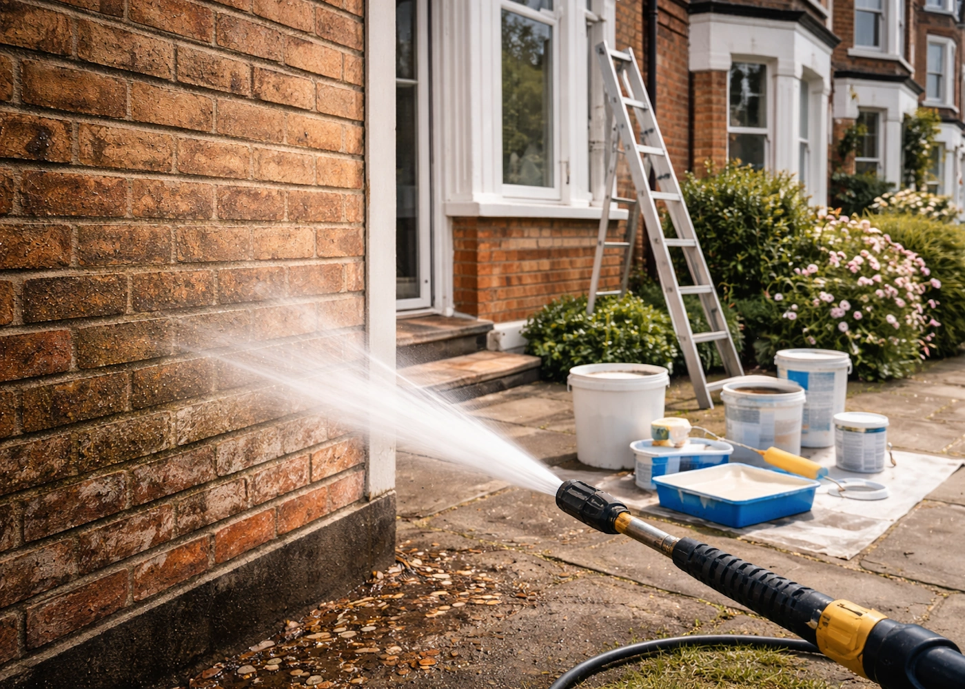 Do You Need to Power Wash Before Painting Outside
