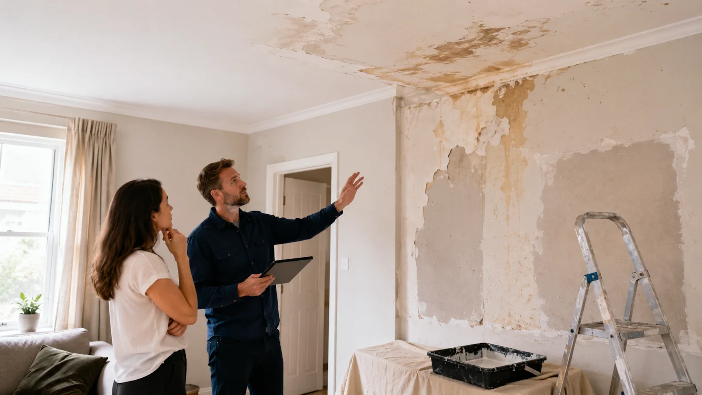 Will my insurance cover redecoration after water damage